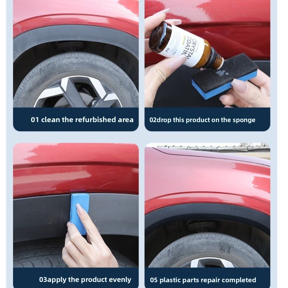 Trim Restorer Plastic - Nowa, trwała powłoka kryształowa, powłoka regenerująca,