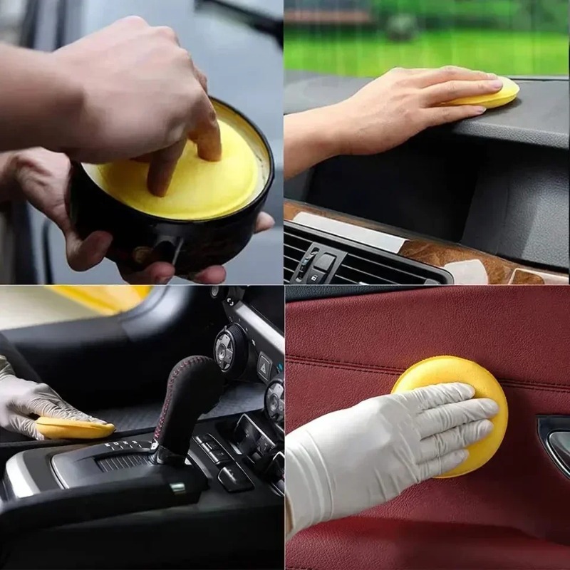 6 SZT. Gąbki do aplikacji wosk – Wax Applicator Pad recenzja i cena